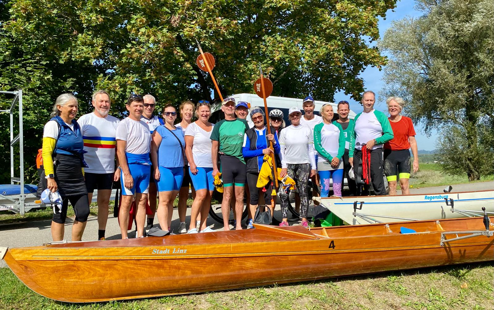 Ruderwanderfahrt Schärding – Linz 2024